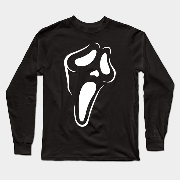 Scream Long Sleeve T-Shirt by BYVIKTOR